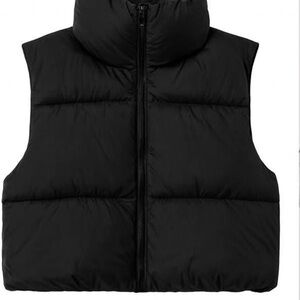 Black Puffer Vest